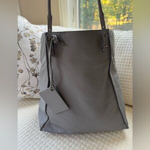 Balenciaga Veau Papier Gray Leather Tote